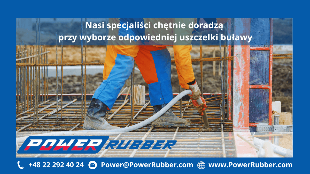 Uszczelka buławy do betonu