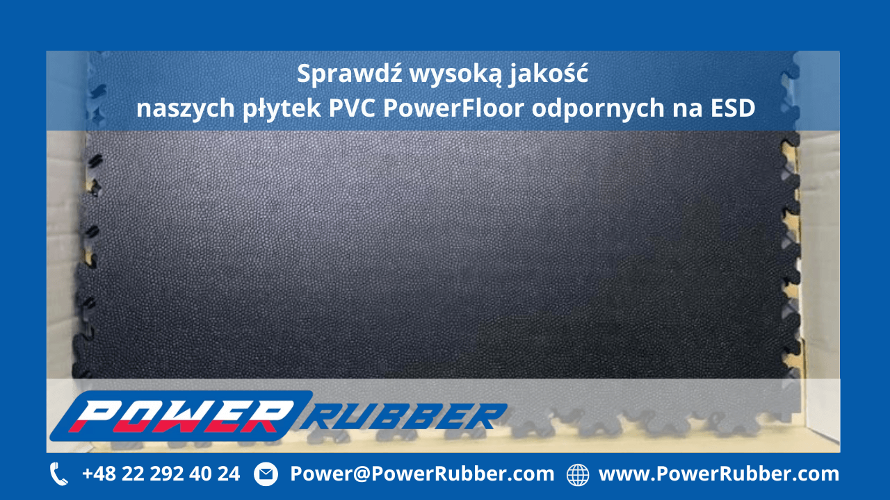 Płytki PowerFloor PVC ESD