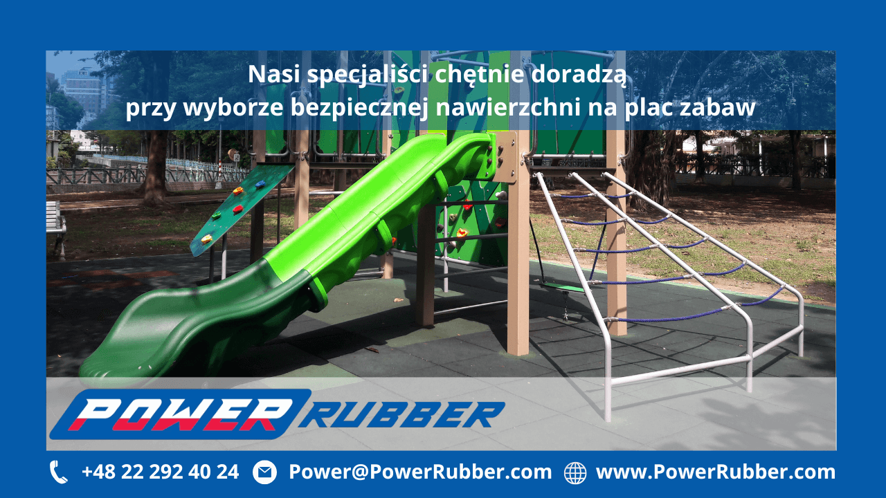 Nawierzchnia bezpieczna na plac zabaw