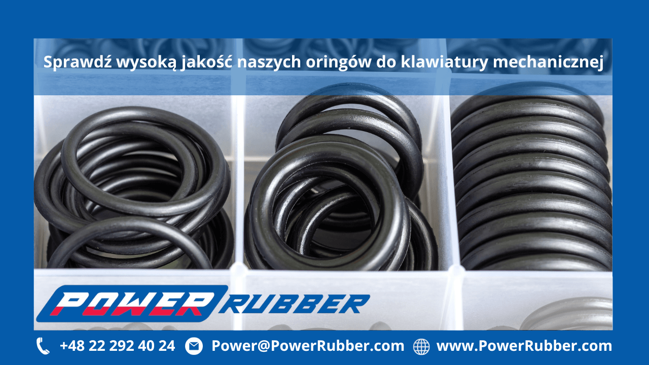Oringi wyciszenie klawiatury mechanicznej