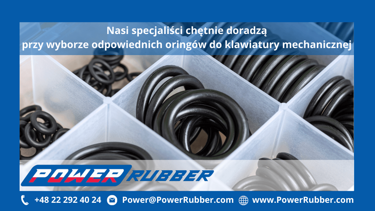 Zestaw oringów do klawiatury mechanicznej