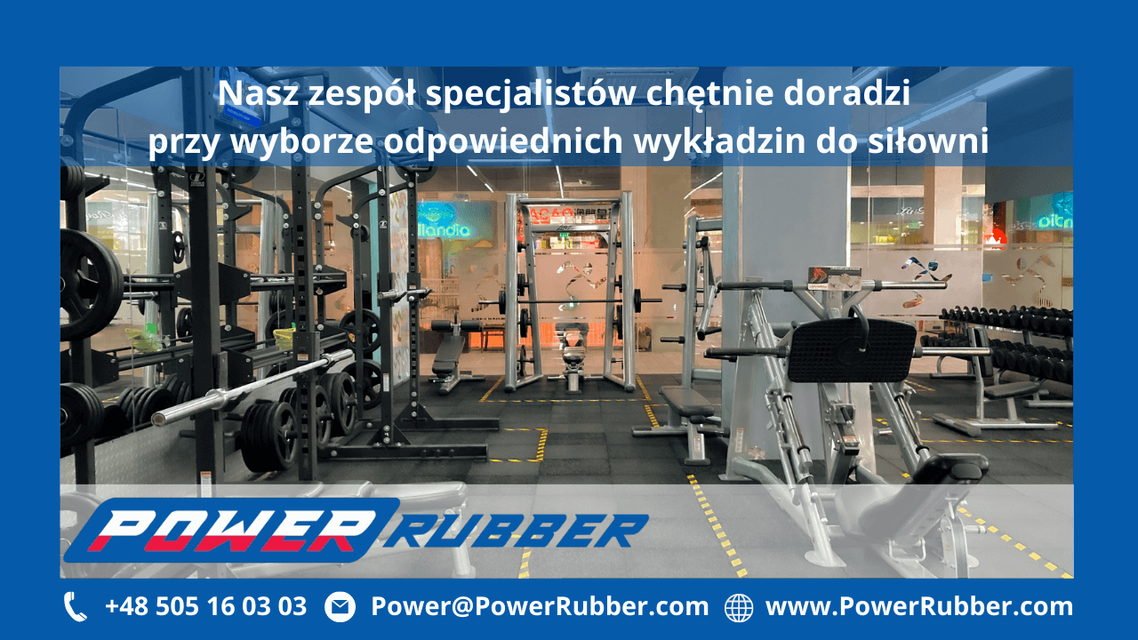 Podłoga gumowa do siłowni