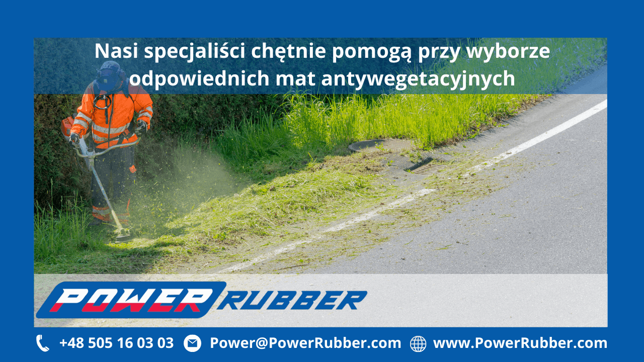 Maty i nakładki antywegetacyjne