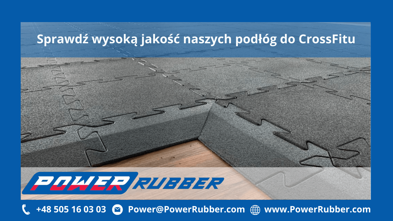 Podłoga puzzle do Crossfitu