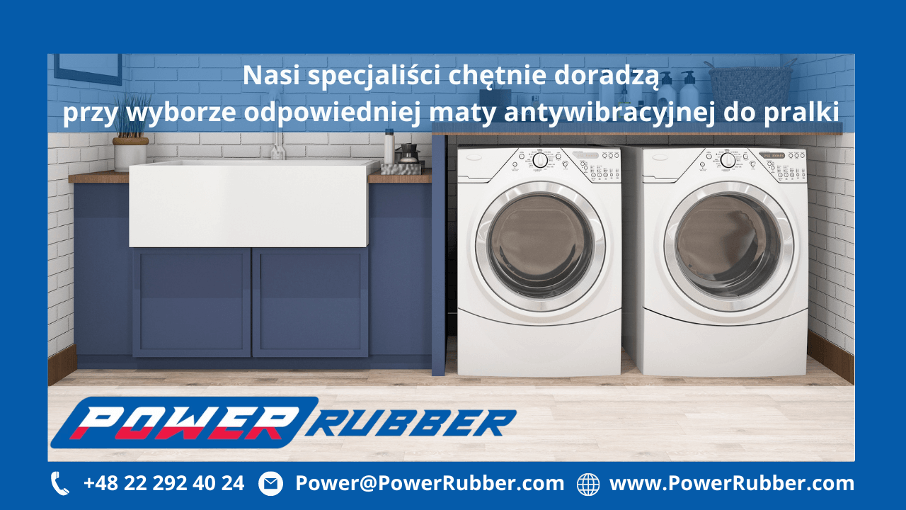 Mata antywibracyjna pod pralkę