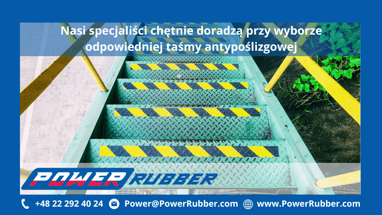 Taśma antypoślizgowa na schody