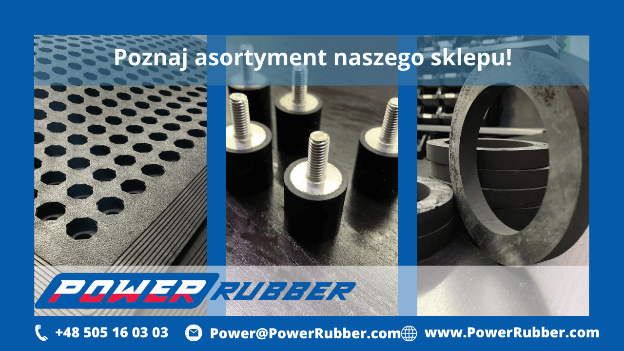 Szeroki wybór wyrobów gumowych