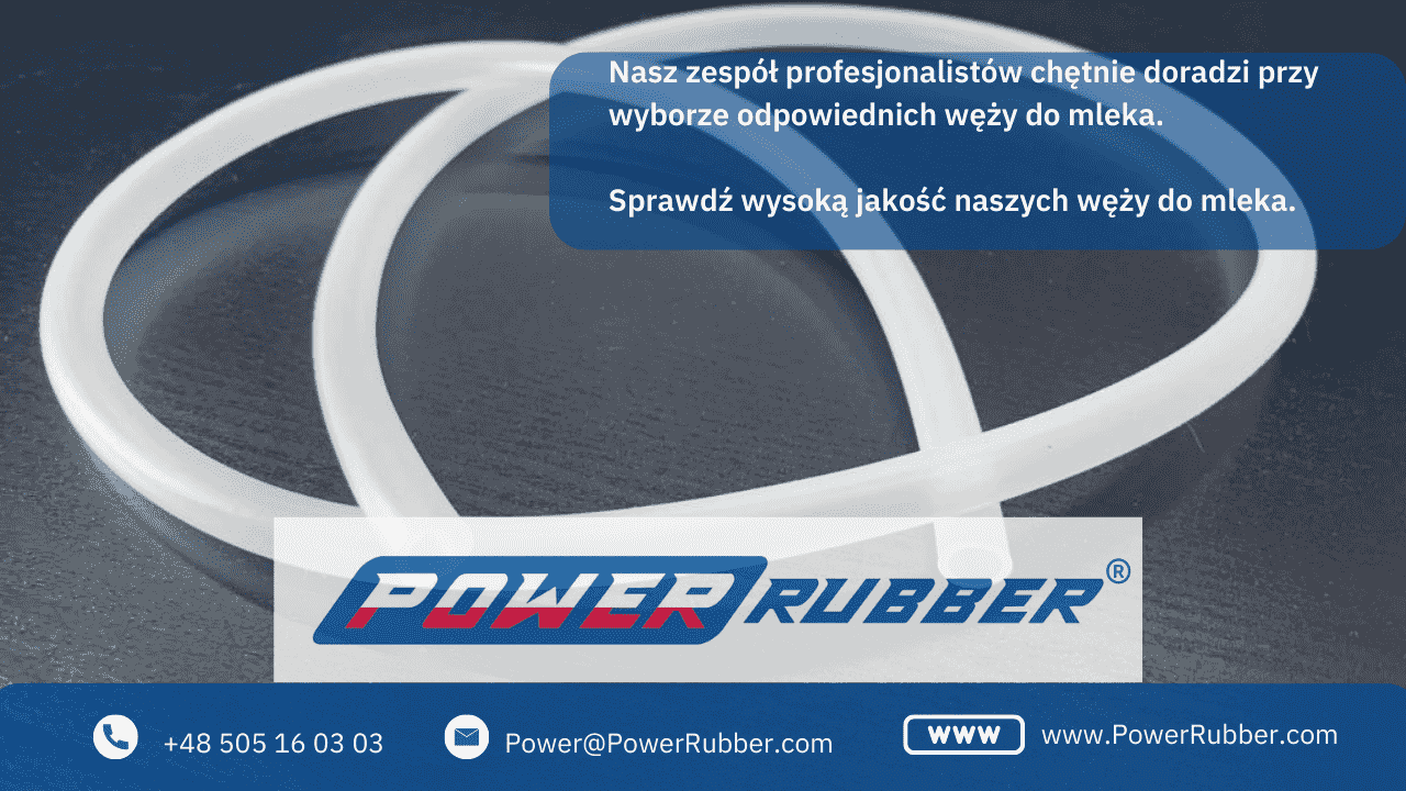 Przewód mleczny silikonowy