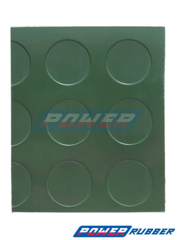 Rubber Lining in Green Coins