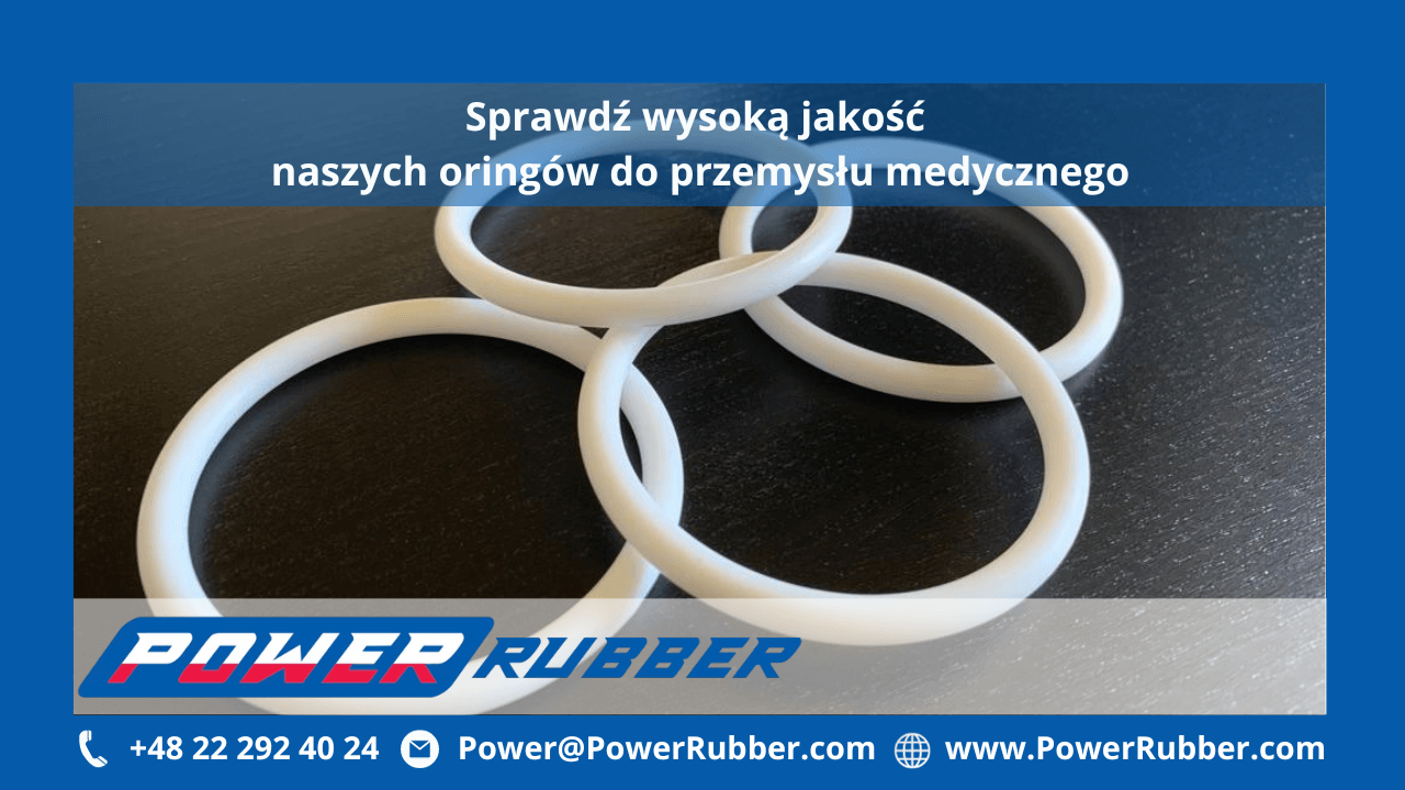 Oringi silikonowe do przemysłu medycznego