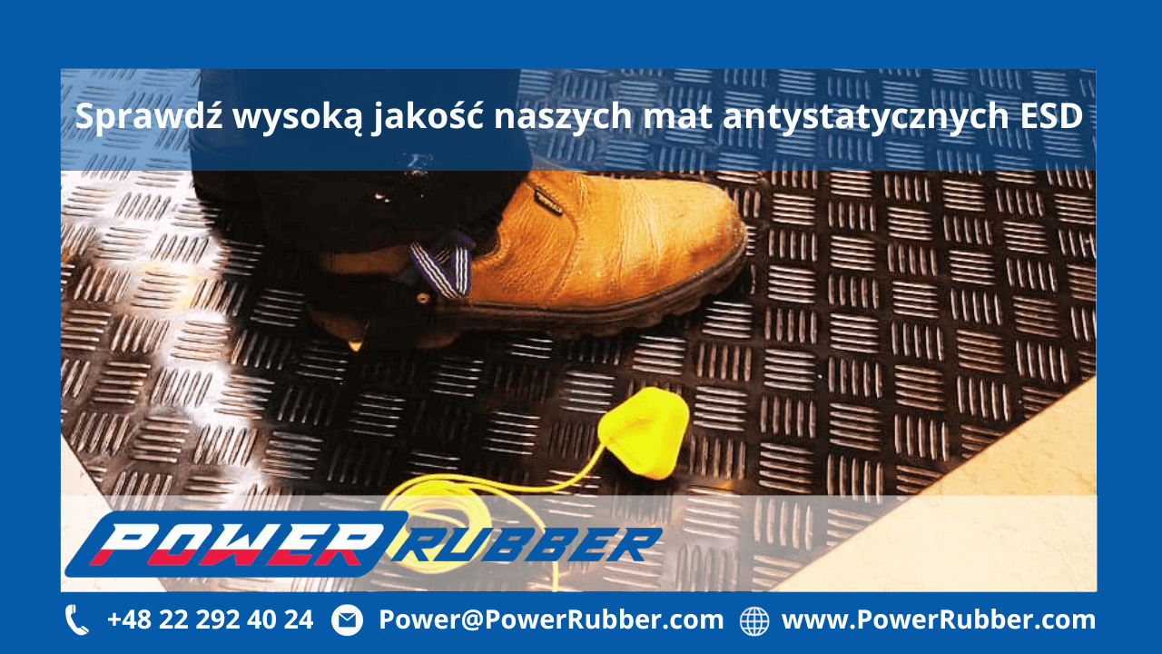 Maty antystatyczne ESD podłogowe