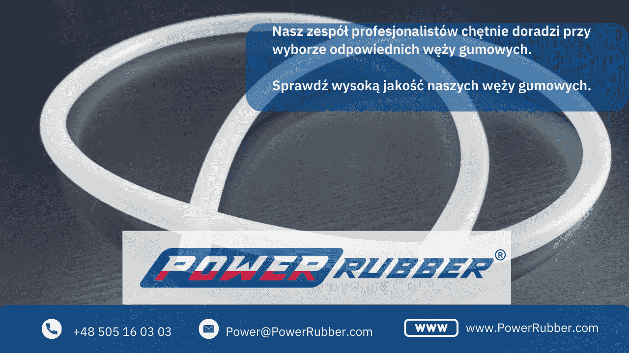 Wąż gumowy silikonowy