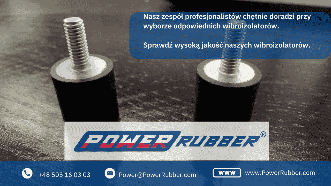 Poduszki gumowe pod maszyny