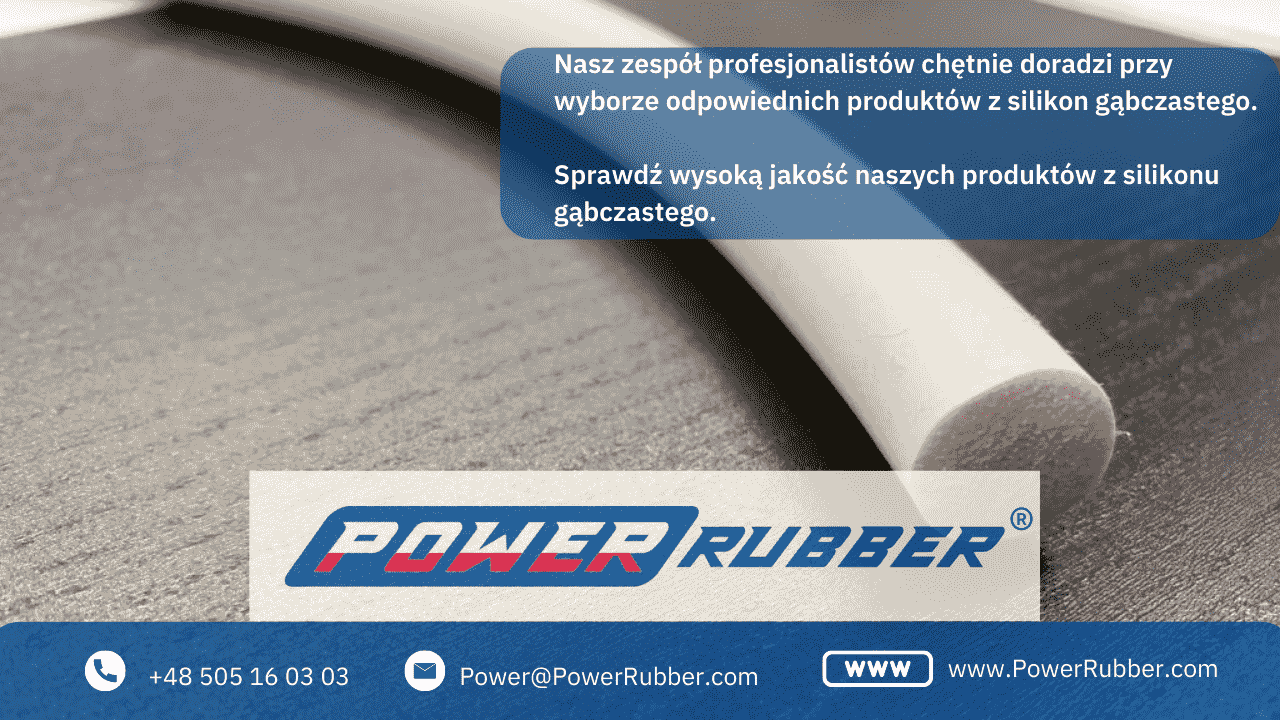 sznur gumowy gąbczasty