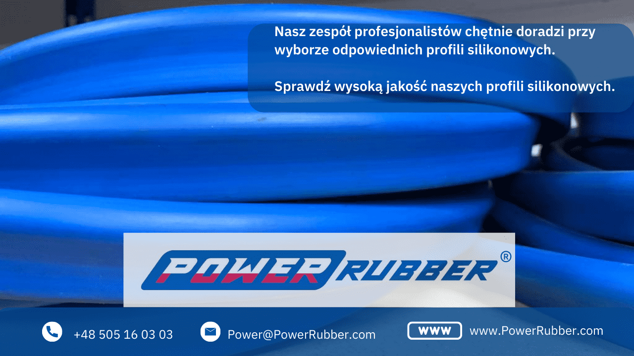 uszczelka gumowa niebieska