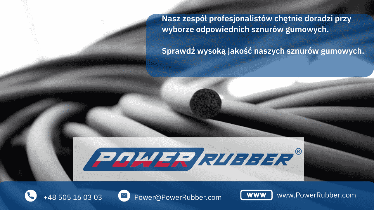 uszczelka gumowa w formie sznura