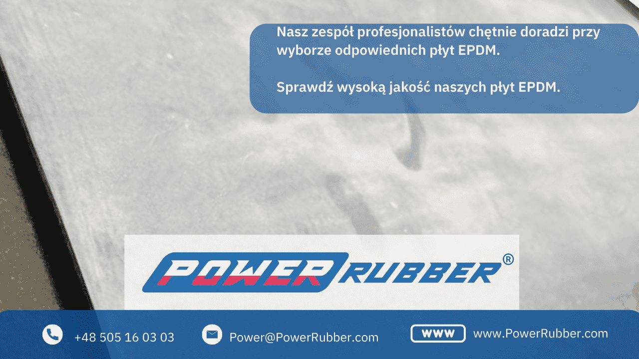 Plaque EPDM résistante aux acides