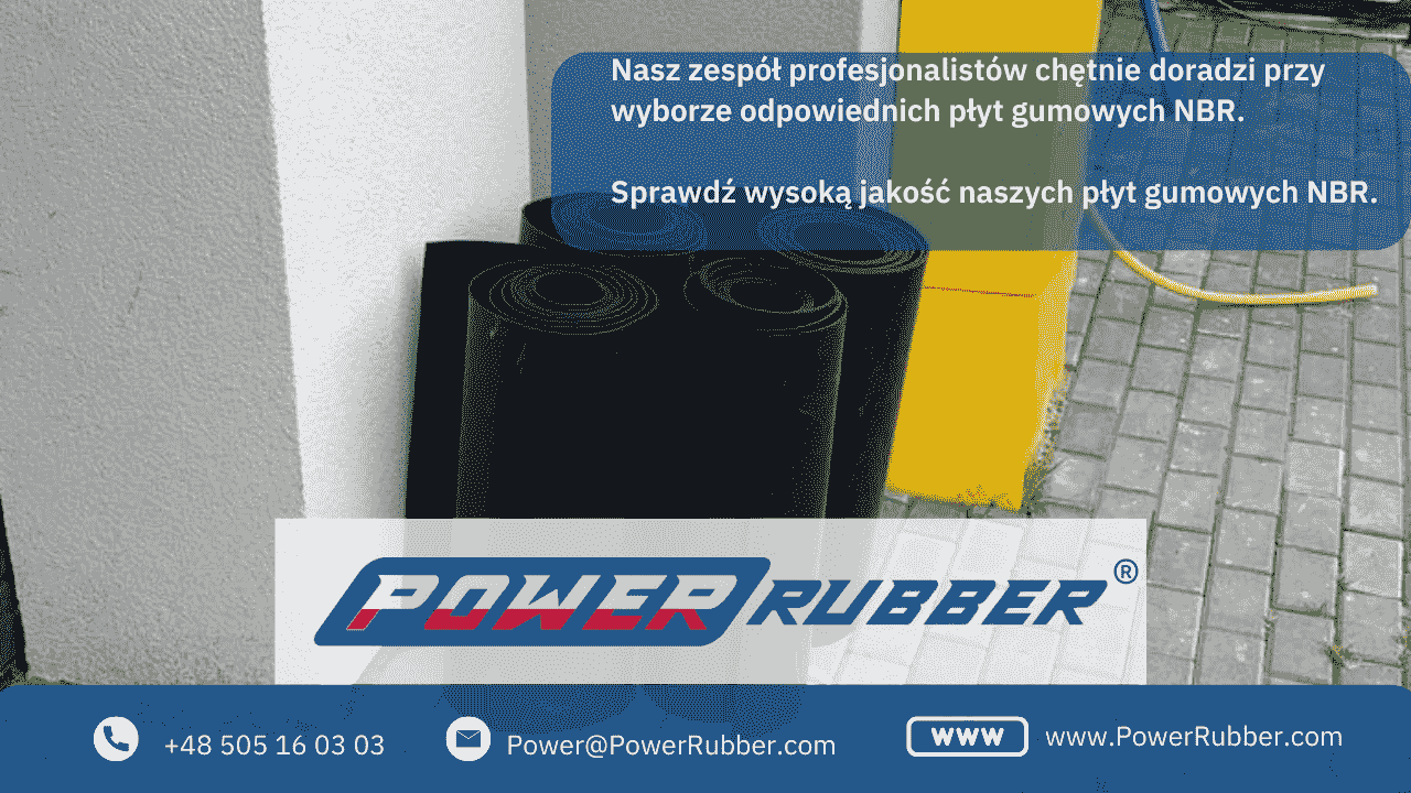 Płyta gumowa z&nbsp;gumy nbr