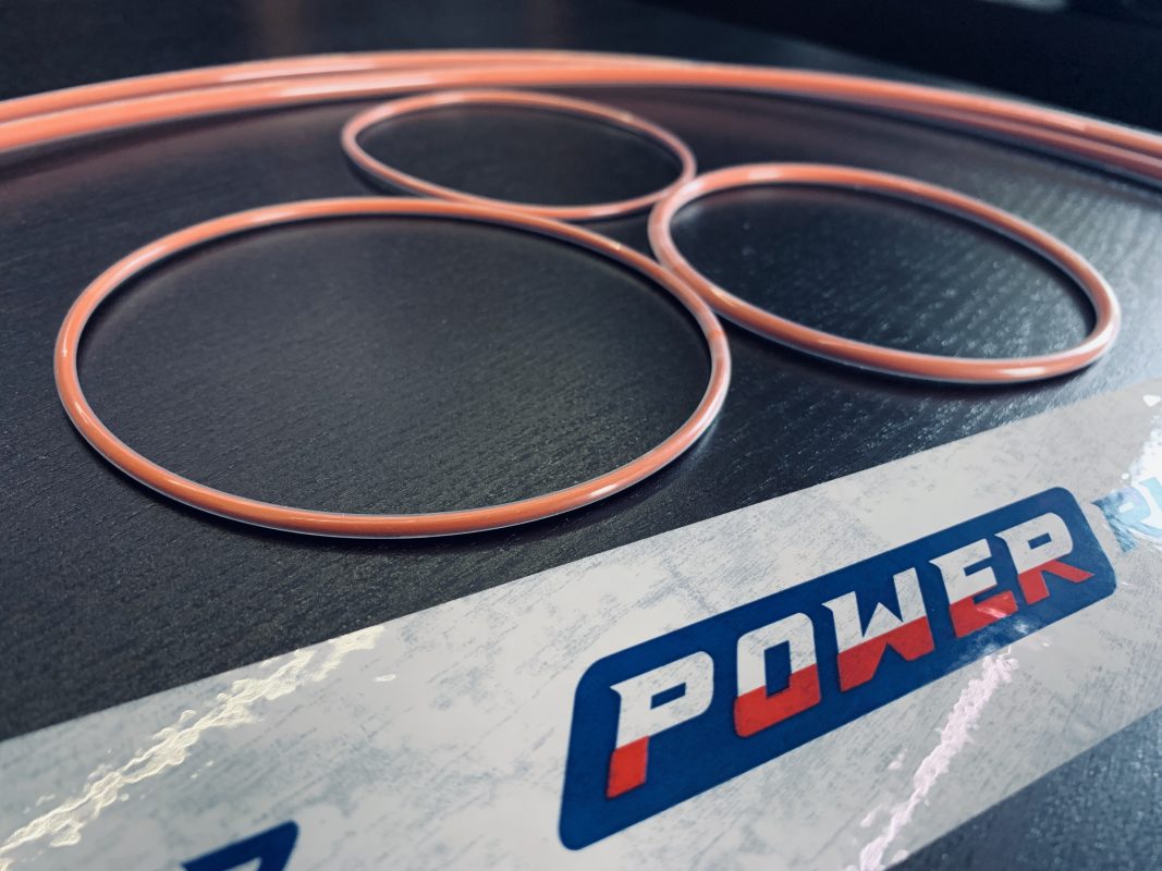 O-Ringe in POWER-Gummihülle