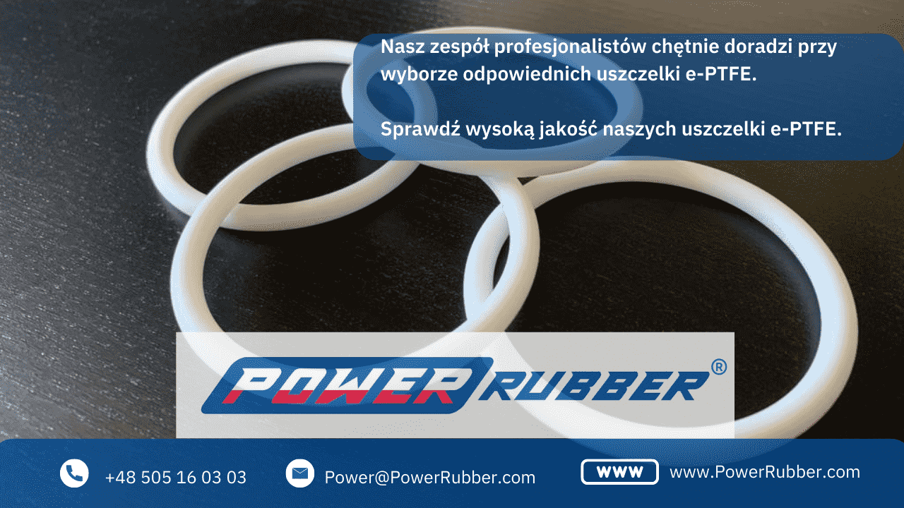 Joint torique en téflon E-PTFE