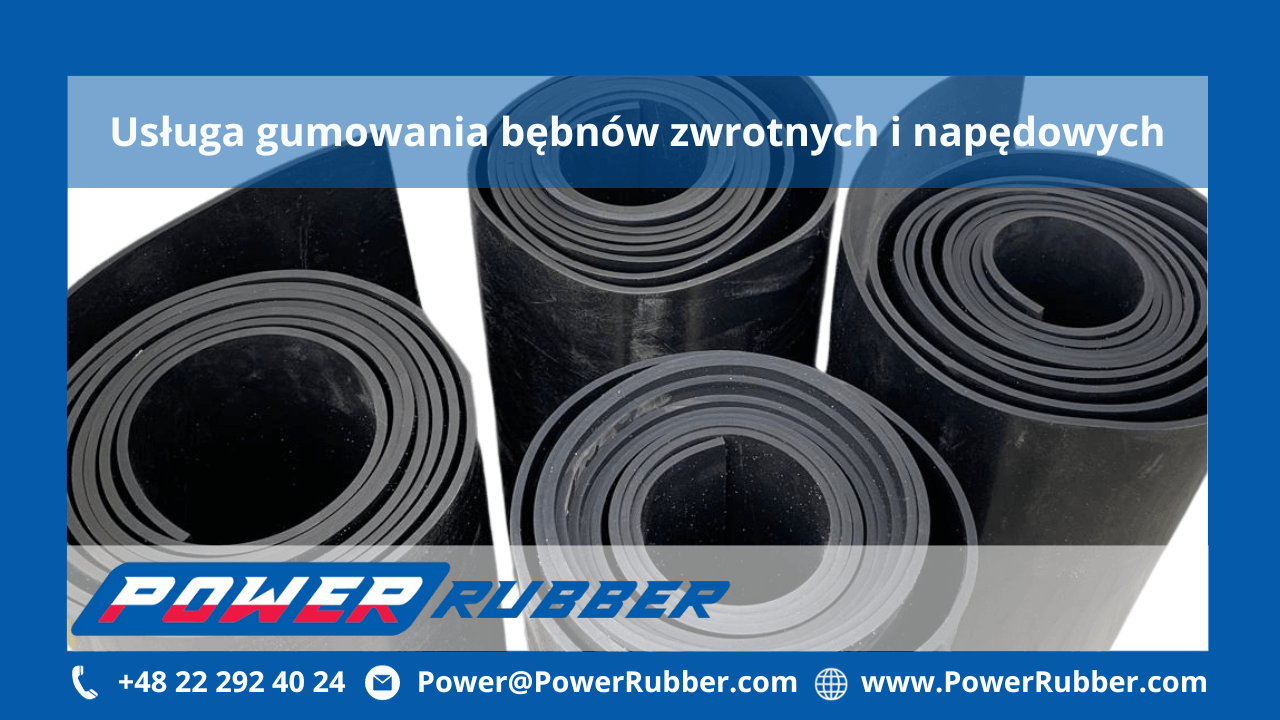 Gumowanie bębnów napędowych i zwrotnych