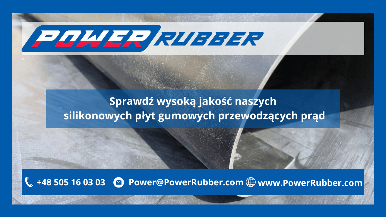 Silikonowe płyty przewodzące prąd elektryczny