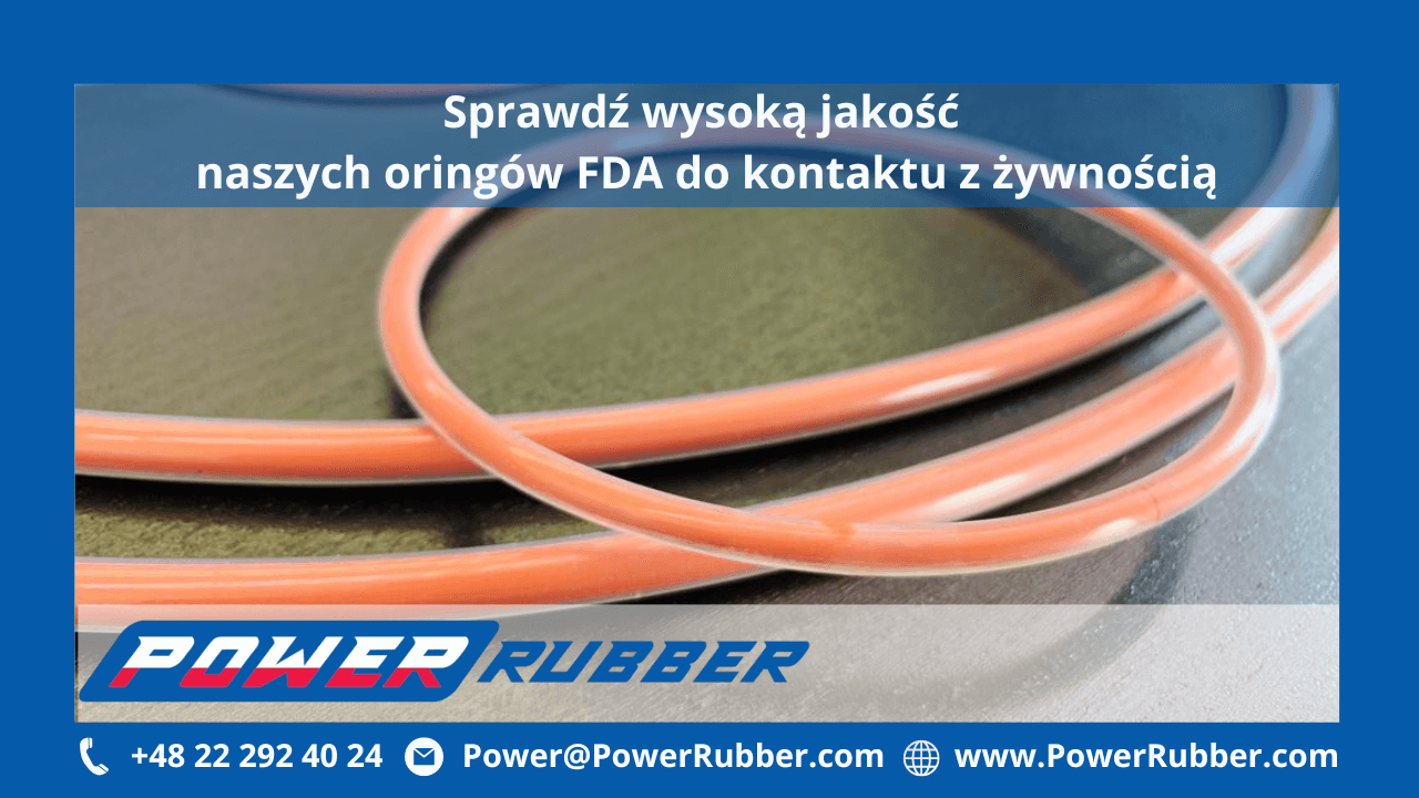 Oringi do kontaktu z żywnością