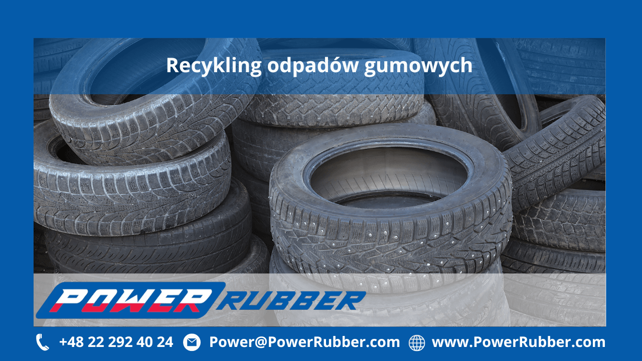Proces recyklingu odpadów gumowych