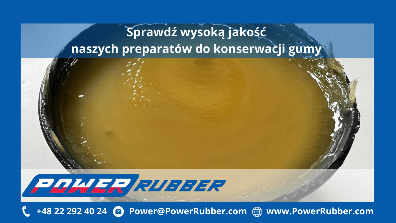 Konserwacja elementów gumowych