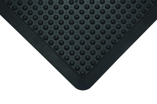 mata ergonomiczna bubble mat w kolorze czarnym