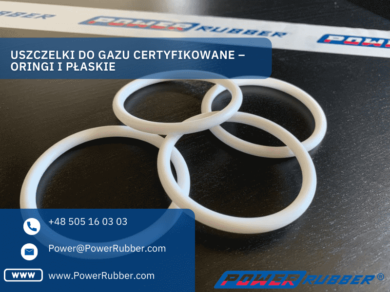 Certified gas gaskets - O-rings and flat